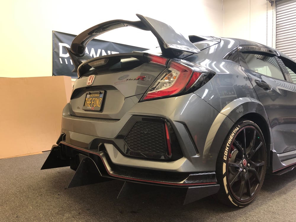 DownForceSolutions — 2017+ Honda Civic Type R rear Diffuser