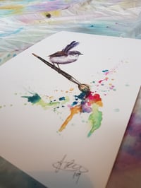 Image 3 of 'Fairy Wren'  A4 Glicee Print