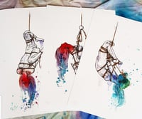 Image 1 of 'Shibari' Set of 3 A3 Prints 