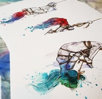 Image 2 of 'Shibari' Set of 3 A3 Prints 