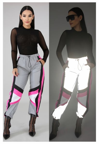 Image of Hot Girl Reflective Joggers