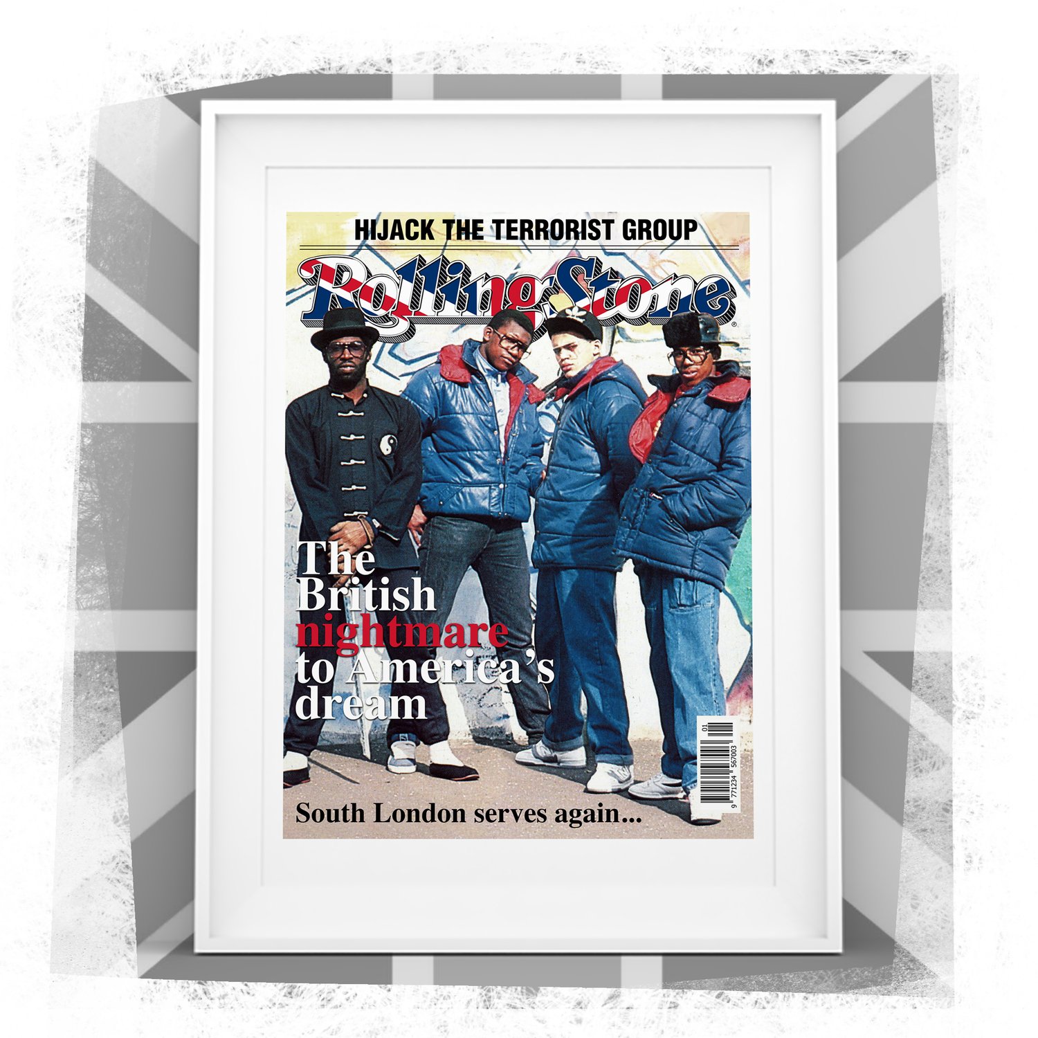 Image of HIJACK - 'ROLLING STONE' Designed By AJ from Hardnoise