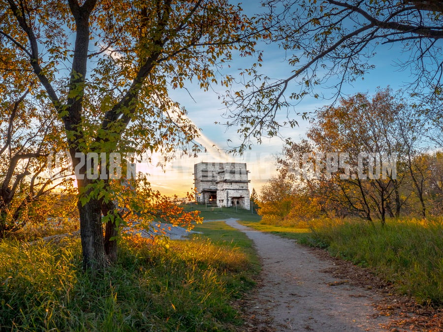 Image of Stonewall Quarry Sunset 12x16