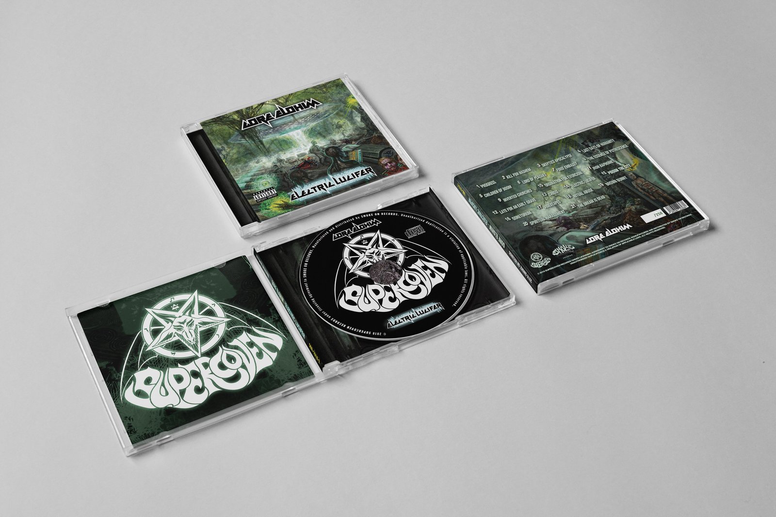 Gore Elohim - Electric Lucifer CD | Smoke On Records