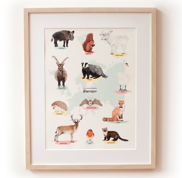 Image of Europe Animal Print