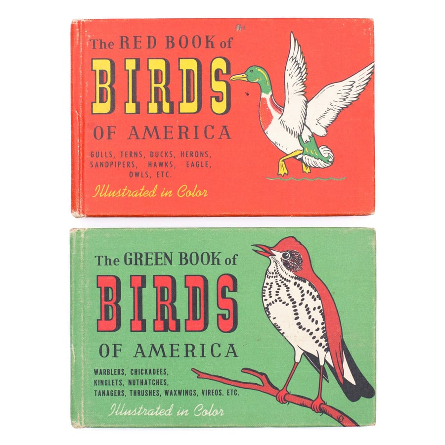 Image of Birds of America Books - Red or Green Books
