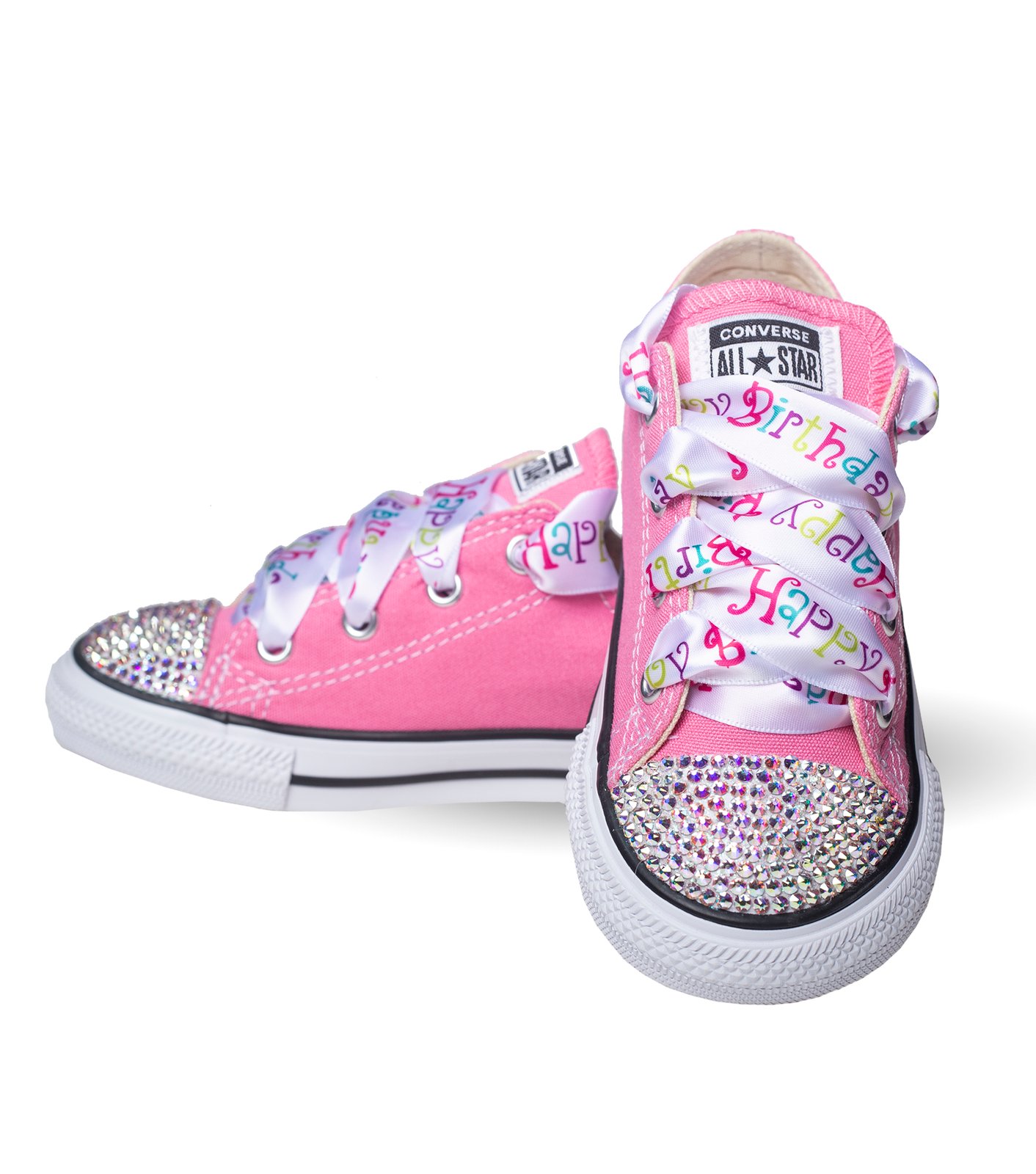 pink low top converse