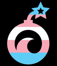 Image 2 of TRANSGENDER PRIDE BOMB TEE