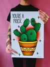 Print Cactus Prick