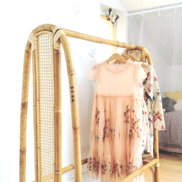 Image of Perchero Infantil de Ratán "Hanoi"