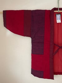 Image 3 of Hanten jacket-New Patchwork Red