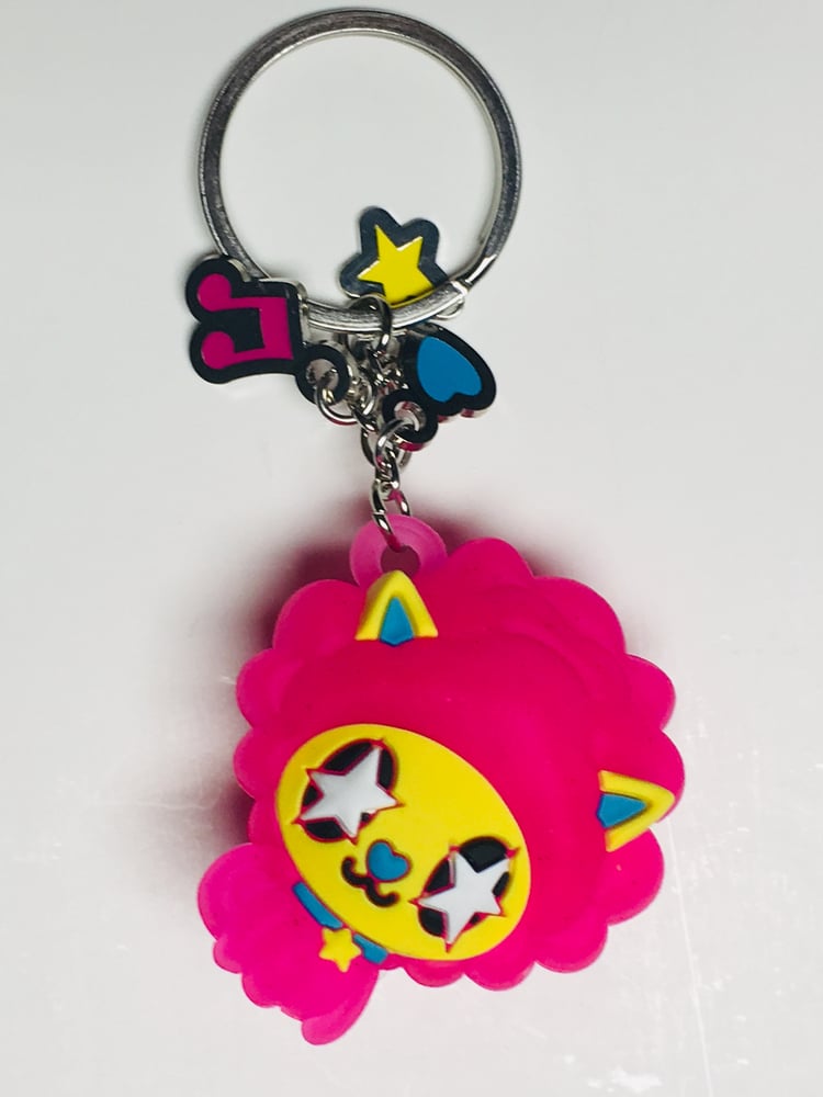 Image of MAD Disco Kitty Light-up Keychain