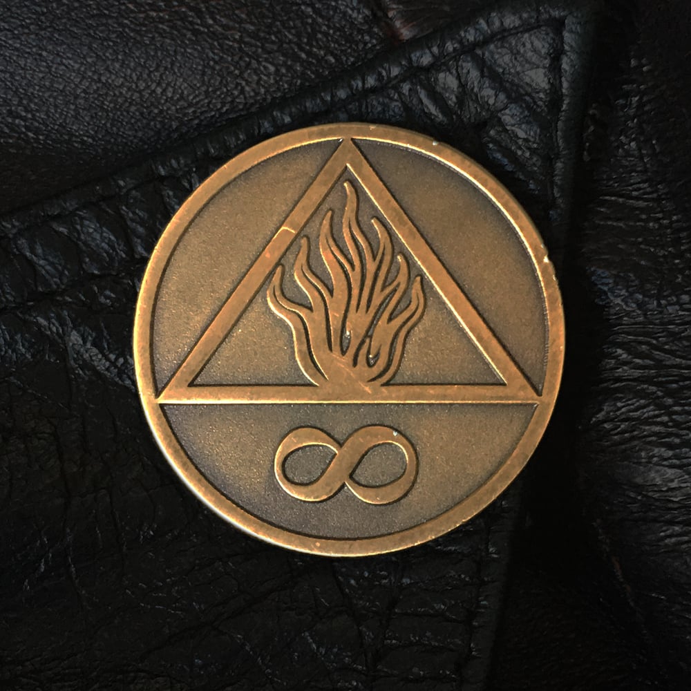 Image of "We Burn Forever" Symbol-Pin