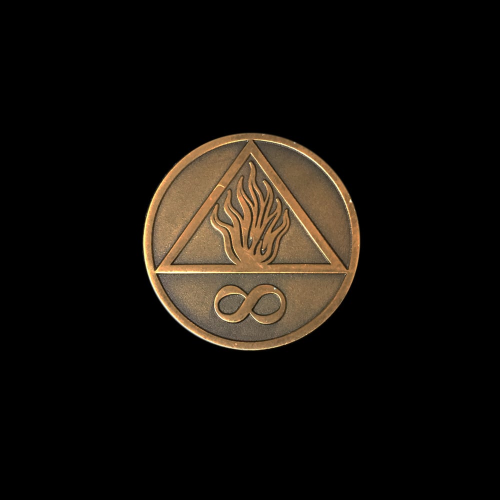 Image of "We Burn Forever" Symbol-Pin