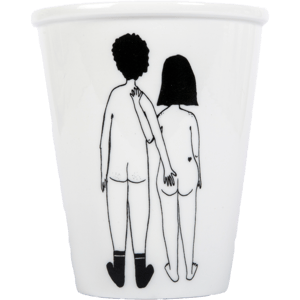 Image of TASSE COUPLE NU - VERSO, HELEN B