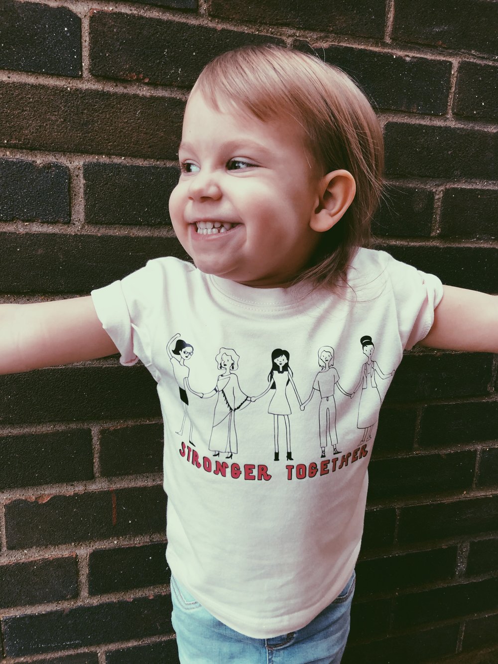 Image of Stronger together kids tee 