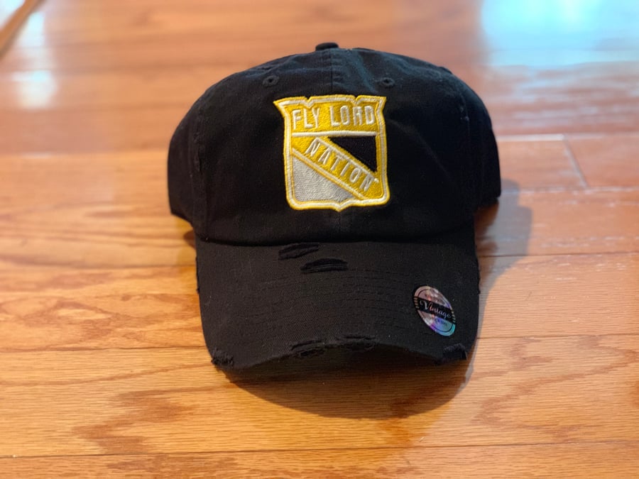 Image of Fly Lord Nation [black & gold] Dad Hats