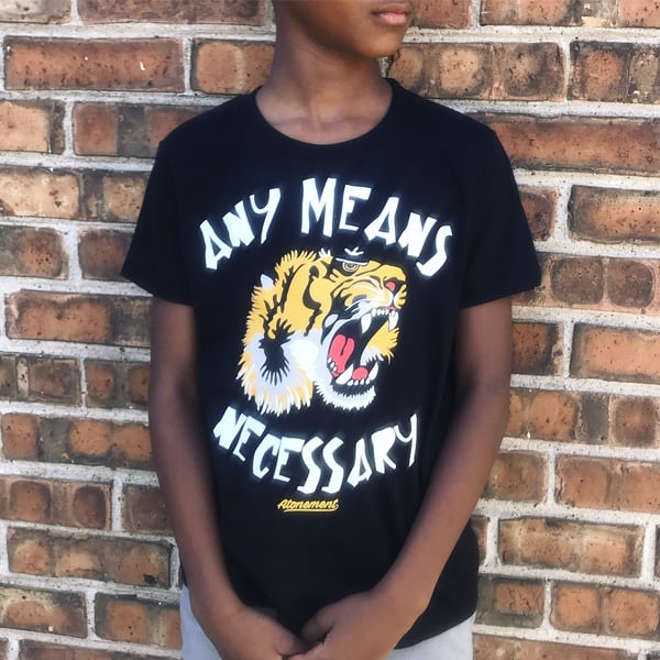 Image of "Any Means Necessary" Kids Tee