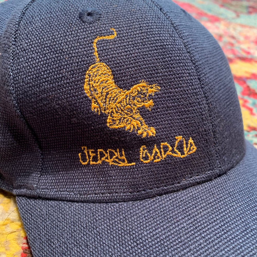 Image of Jerry Garcia Tiger Hemp Hat!