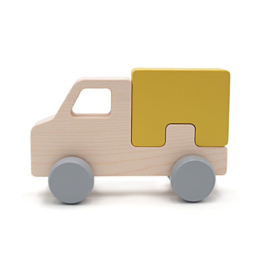 Image of Puzzle Truck Moutarde