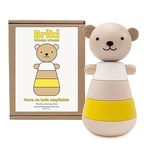 Image of Ours empilable Jaune