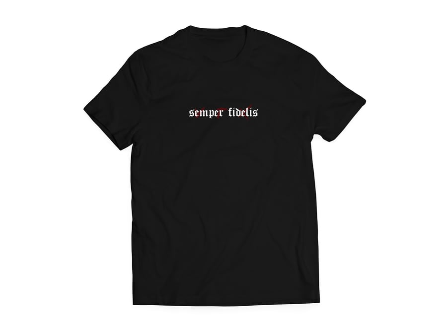 Image of "Semper Fidelis" Always Black Tee