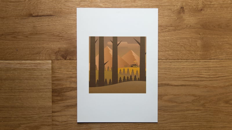 Image of A4 Cabin Print