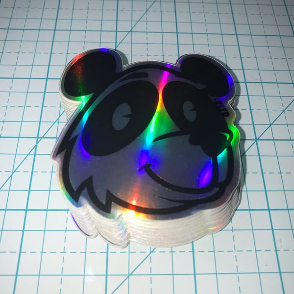 Image of Panda Logo Sticker