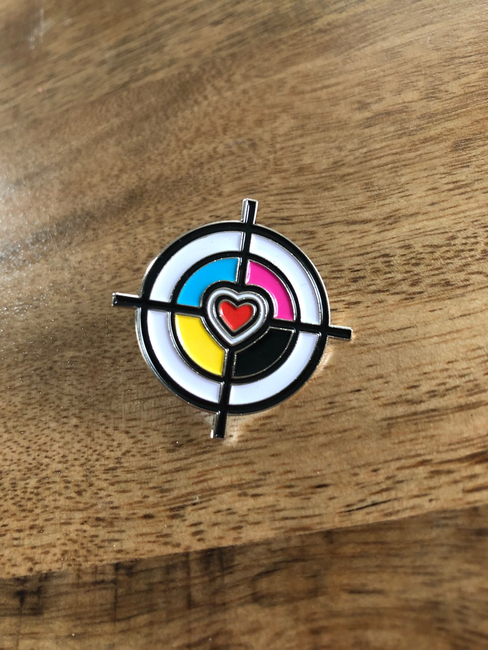 Registration Mark Heart PIN