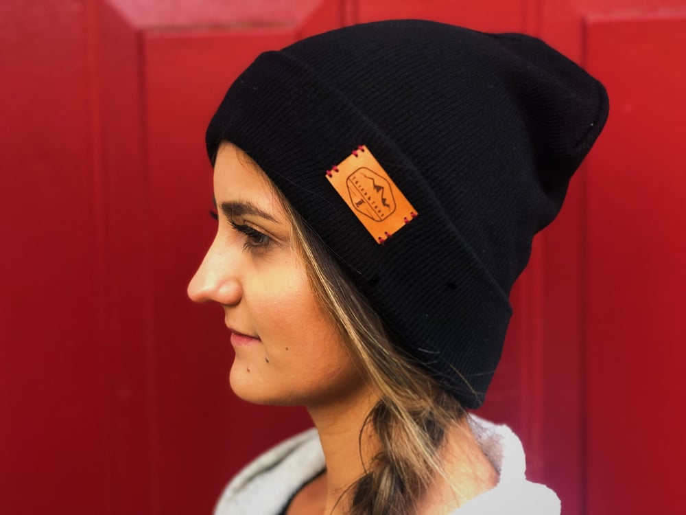 Image of Adventure Time Beanie (Black) Larger 