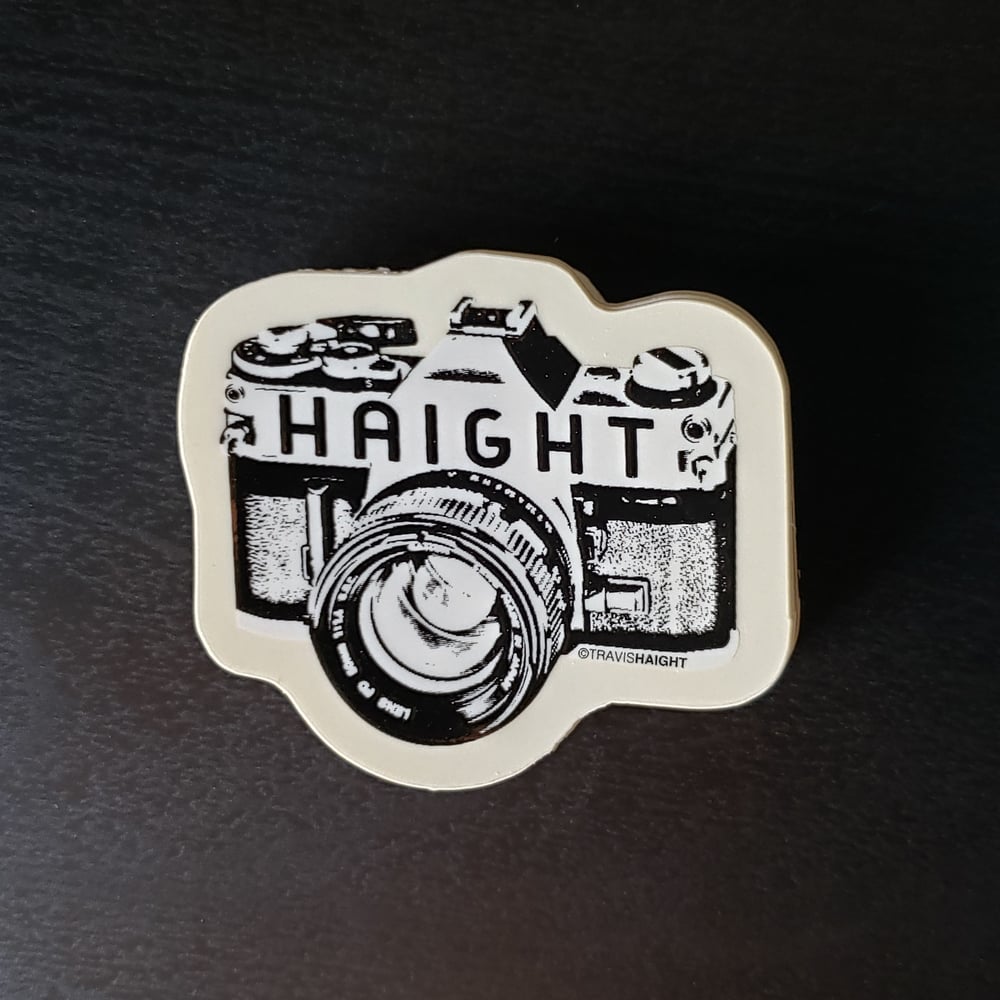 "Haight Camera Logo" Sticker