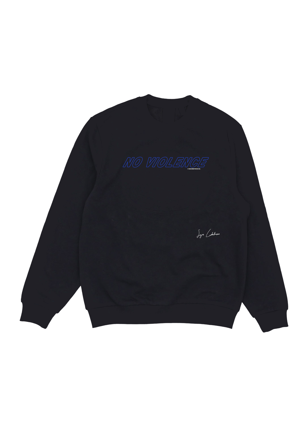 Image of NO VIOLENCE CREWNECK