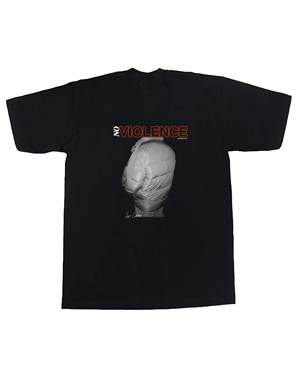 Image of NO VIOLENCE TEE/2