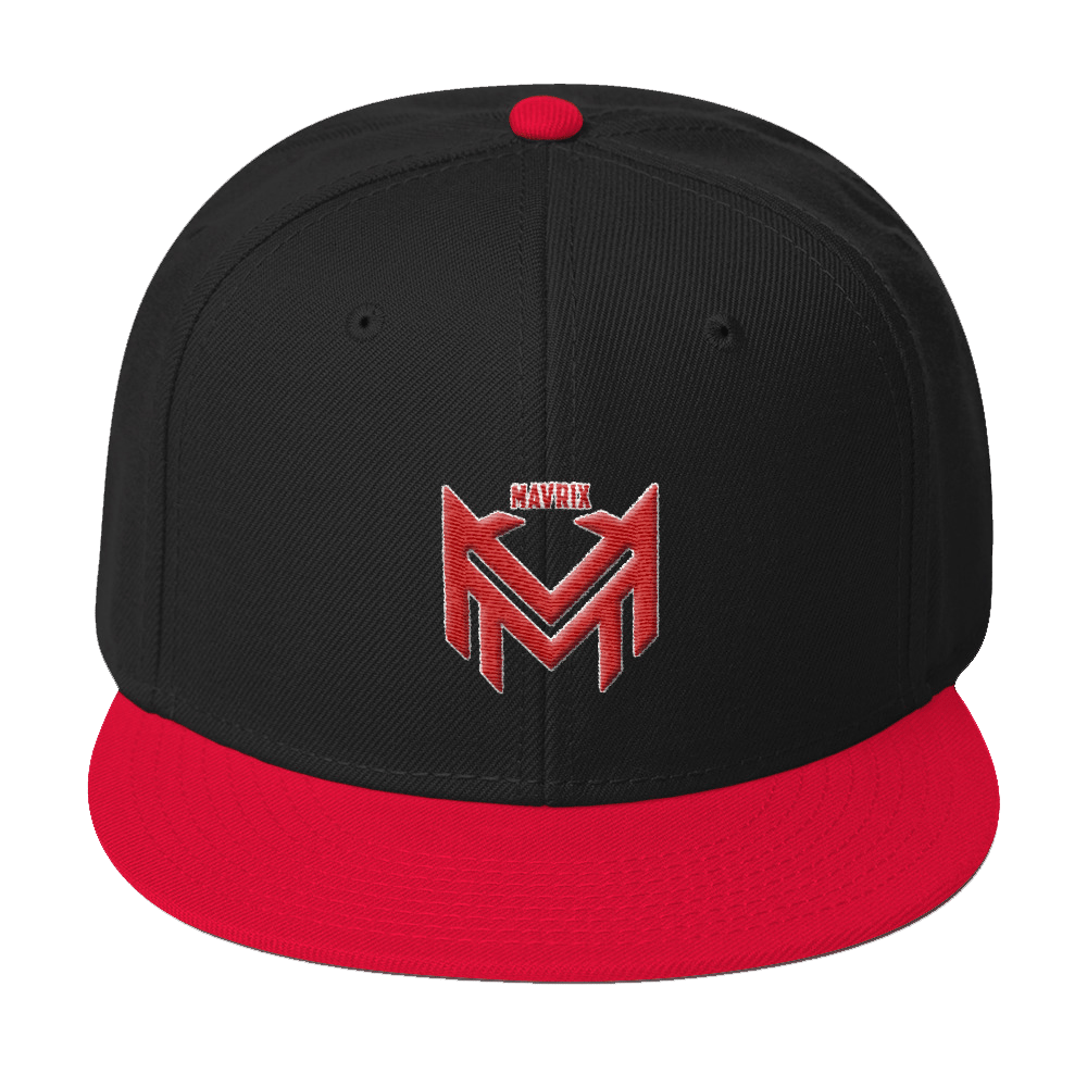 Image of Snapback - Black & Red