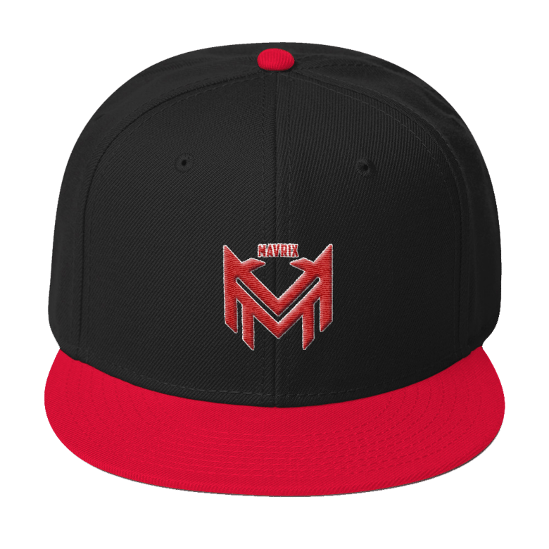 Image of Snapback - Black & Red