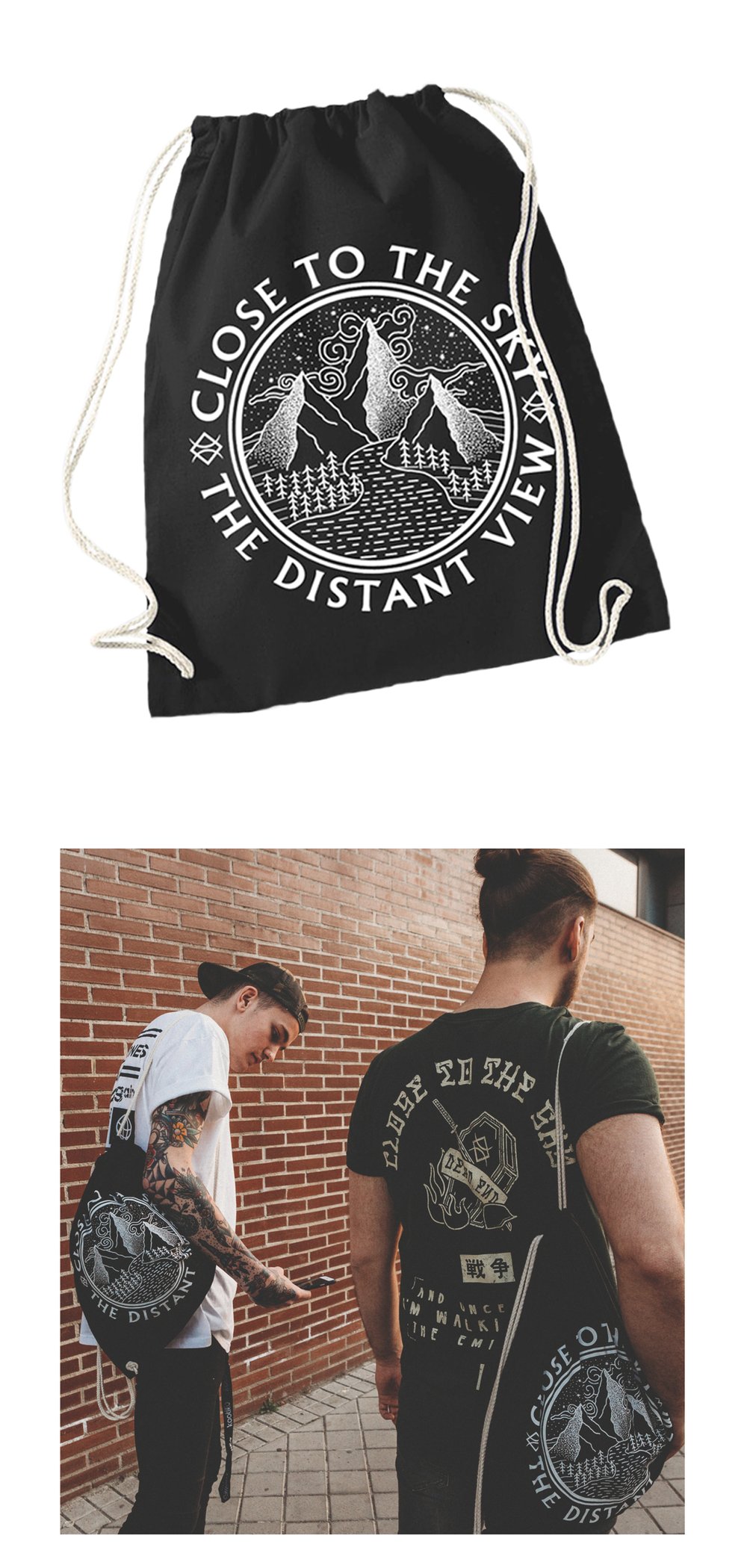 Image of The Distant View GYM backpack