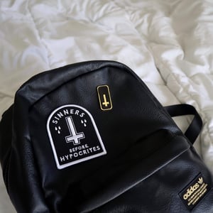 Image of /No Faith/ Inverted Cross Pin