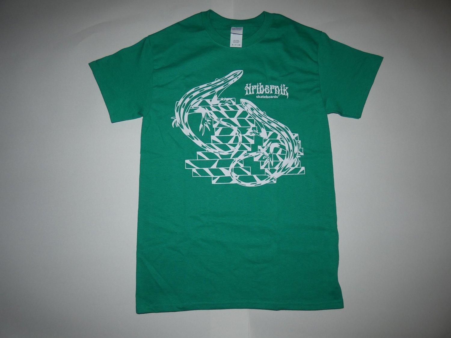 Image of Hribernik Skateboards  Skink Tshirt Green