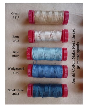 Image of Aurifil Cotton Mako 12 Thread