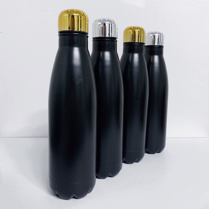 Image of stainless steel water bottle