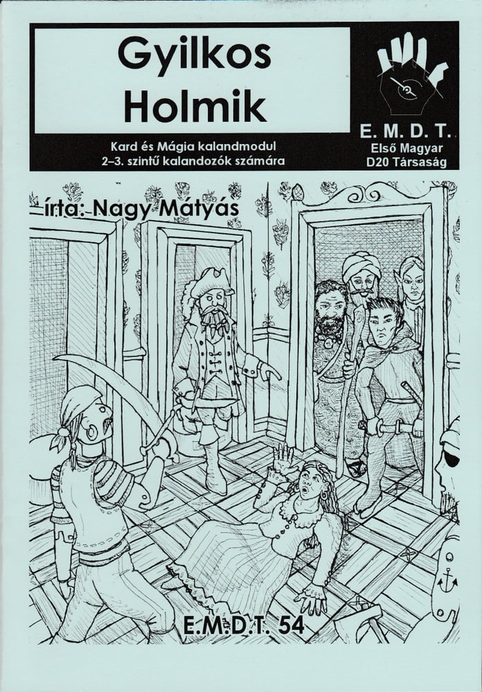 Image of Gyilkos Holmik [Hungarian]
