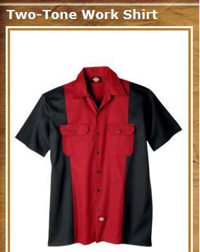 Image of DICKIES Shirts-Matching Colors:style #1574, 574