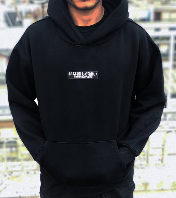 Image of HATE HOODIE