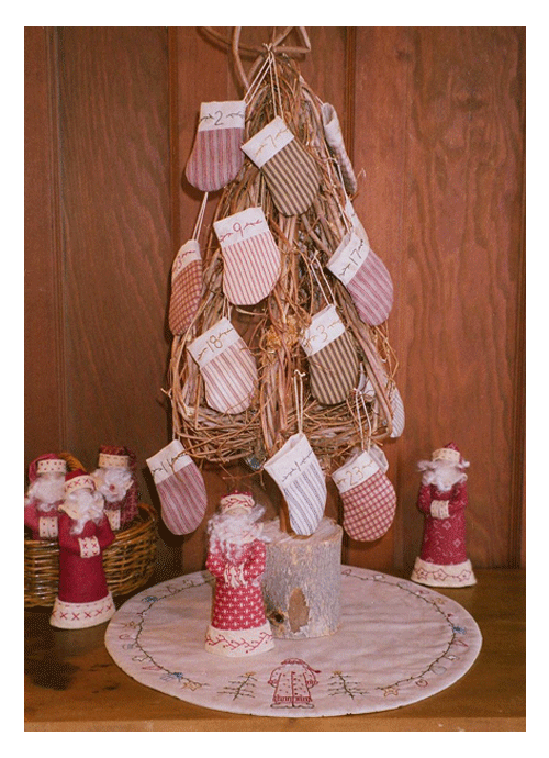 Image of Santa & The Advent Tree