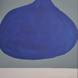 Image of Contemporary Painting, 'Blue Gourd,' Marc Taylor