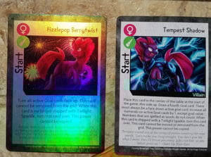 Dual Sided Holographic Tempest Start Card
