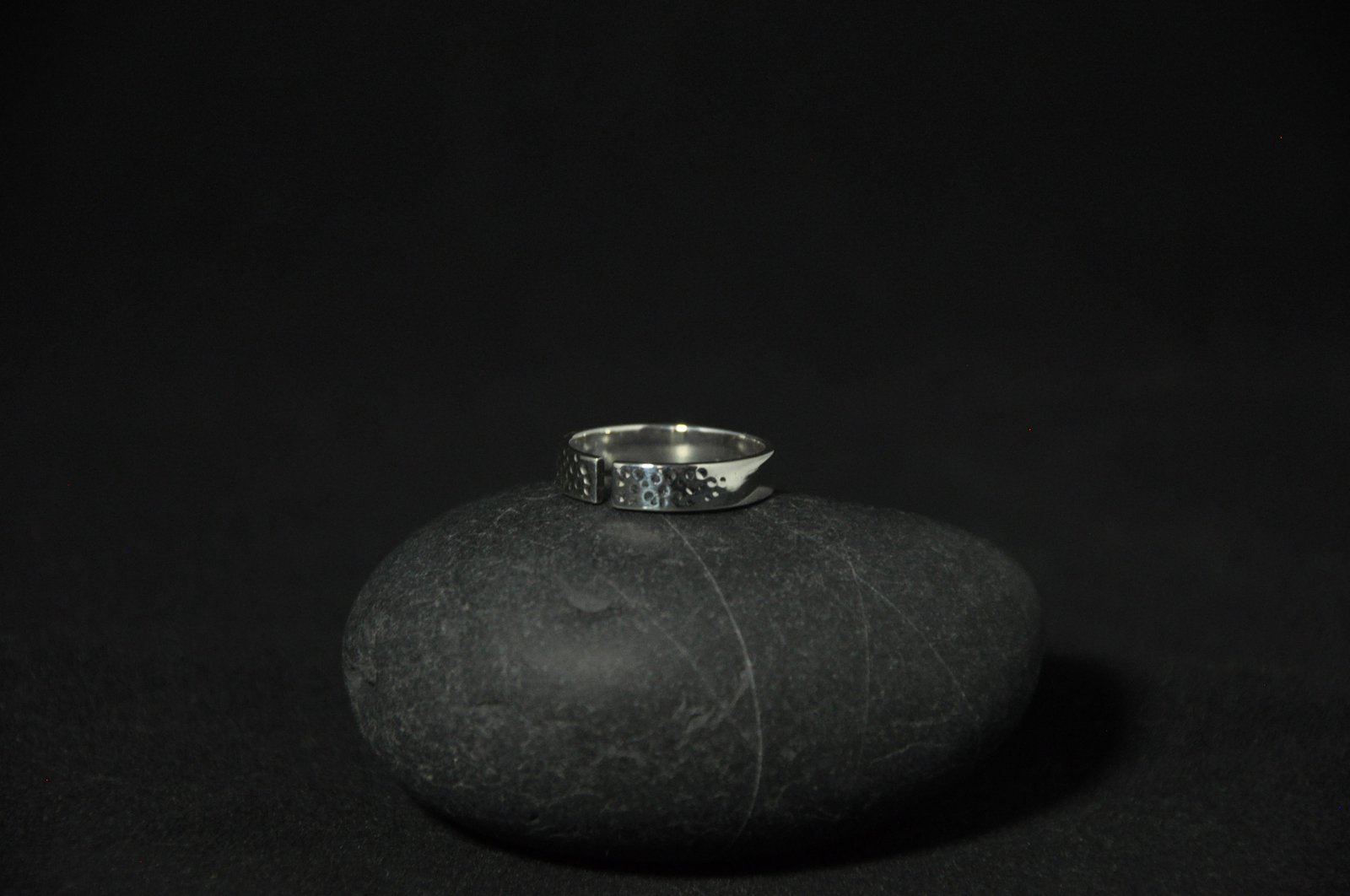 Bi Martelage Bague R glable Homme Argent 925 Florian Filippi