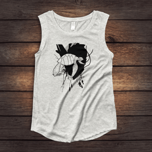 Image of "Subsonic" Ladies' Cap Sleeve T-Shirt  100% combed ringspun cotton