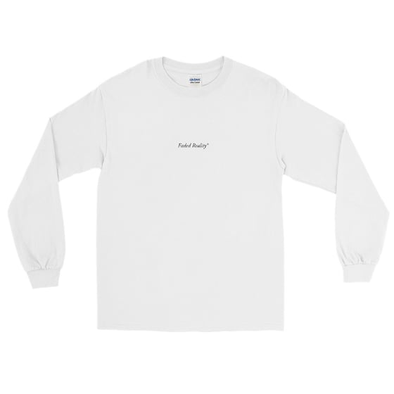 Image of Faded Reality Minimal Long Sleeve T-Shirt
