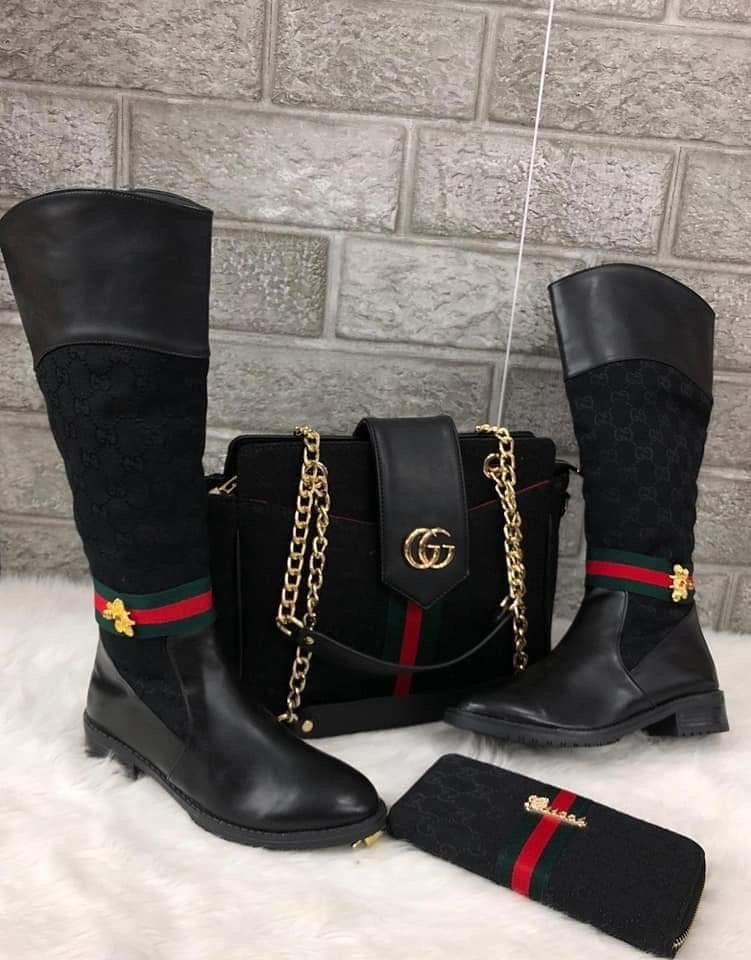 Image of 3 Piece Gucci Inspired Ridding Boot Combo 2